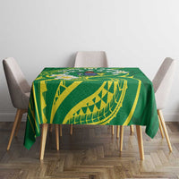 Cook Islands Happy Constitution Day Tablecloth Pattern Tribal Art LT05 - Polynesian Pride