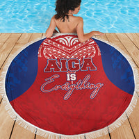 Aiga Samoa Beach Blanket Aiga Is Everything LT05 - Polynesian Pride