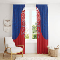 Aiga Samoa Window Curtain Aiga Is Everything LT05 - Polynesian Pride
