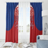 Aiga Samoa Window Curtain Aiga Is Everything LT05 - Polynesian Pride