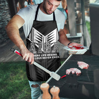 Samoa Aiga Apron Samoan Tribal Pattern LT05 - Polynesian Pride