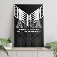 Samoa Aiga Canvas Wall Art Samoan Tribal Pattern LT05 - Polynesian Pride