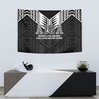 Samoa Aiga Tapestry Samoan Tribal Pattern LT05 - Polynesian Pride