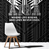 Samoa Aiga Window Curtain Samoan Tribal Pattern LT05 - Polynesian Pride