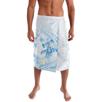 Polynesia Hammerhead Shark Lavalava Tropical Flowers Tribal Pattern Blue LT05 Blue - Polynesian Pride