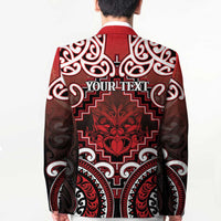 Personalised New Zealand Aotearoa Blazer Te Reo Maori Ake Ake Ake - Polynesian Pride