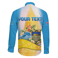 Personalised Tuvalu Independence Day Family Matching Puletasi and Hawaiian Shirt Tuvalu Mo Te Atua - Polynesian Pride