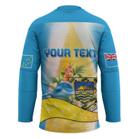 Personalised Tuvalu Independence Day Hockey Jersey Tuvalu Mo Te Atua LT05 - Polynesian Pride