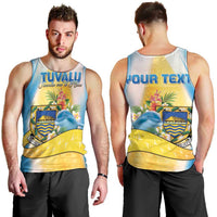 Personalised Tuvalu Independence Day Men Tank Top Tuvalu Mo Te Atua - Polynesian Pride
