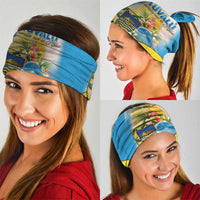Tuvalu Independence Day Neck Gaiter Tuvalu Mo Te Atua - Polynesian Pride