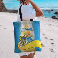 Tuvalu Independence Day Tote Bag Tuvalu Mo Te Atua - Polynesian Pride
