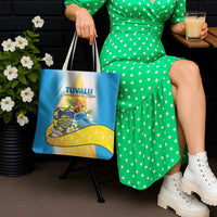 Tuvalu Independence Day Tote Bag Tuvalu Mo Te Atua - Polynesian Pride