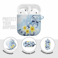 FSM Chuuk Constitution Day AirPods Case Polynesian Curves Plumeria LT05 - Polynesian Pride