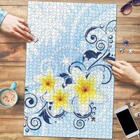 FSM Chuuk Constitution Day Puzzle Polynesian Curves Plumeria - Polynesian Pride