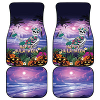 Happy Hulaween Car Mats Mahaloween Skeleton Dancing LT05 - Polynesian Pride
