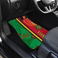 Vanuatu Happy Unity Day Car Mats Polynesian Plumeria LT05 - Polynesian Pride