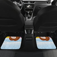 Cook Islands Christmas Car Mats Coconut Santa Beach Style LT05 - Polynesian Pride