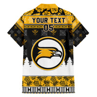 Custom Hawaii Nanakuli High and Intermediate School Christmas Family Matching Tank Maxi Dress and Hawaiian Shirt Tropical Santa Claus LT05 - Polynesian Pride