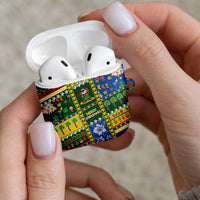 Solomon Islands Christmas AirPods Case Festive Beach Vibes LT05 - Polynesian Pride