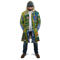 Solomon Islands Christmas Cloak Festive Beach Vibes - Polynesian Pride