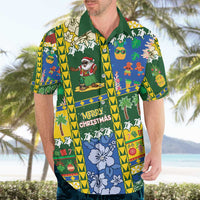 Solomon Islands Christmas Hawaiian Shirt Festive Beach Vibes - Polynesian Pride