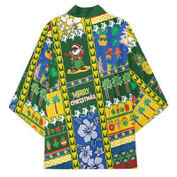 Solomon Islands Christmas Kimono Festive Beach Vibes - Polynesian Pride