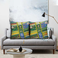 Solomon Islands Christmas Pillow Cover Festive Beach Vibes - Polynesian Pride