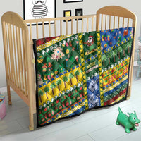 Solomon Islands Christmas Quilt Festive Beach Vibes - Polynesian Pride