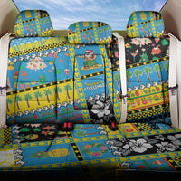 Tuvalu Christmas Back Car Seat Cover Festive Beach Vibes - Polynesian Pride