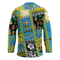 Tuvalu Christmas Hockey Jersey Festive Beach Vibes - Polynesian Pride