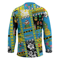 Tuvalu Christmas Hockey Jersey Festive Beach Vibes LT05 - Polynesian Pride