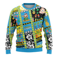 Tuvalu Christmas Ugly Christmas Sweater Festive Beach Vibes - Polynesian Pride