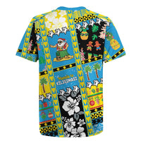 Tuvalu Christmas Rugby Jersey Festive Beach Vibes LT05 - Polynesian Pride