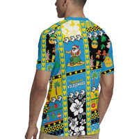 Tuvalu Christmas Rugby Jersey Festive Beach Vibes LT05 - Polynesian Pride