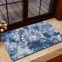 Samoa 685 Rubber Doormat Polynesian Pattern Tie Dye Style LT05 - Polynesian Pride