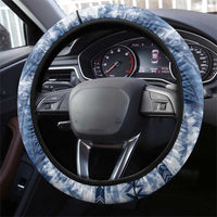 Samoa 685 Steering Wheel Cover Polynesian Pattern Tie Dye Style LT05 - Polynesian Pride
