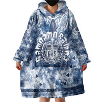 Samoa 685 Wearable Blanket Hoodie Polynesian Pattern Tie Dye Style LT05 - Polynesian Pride