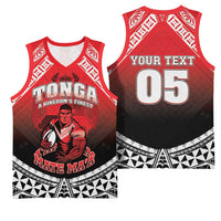 Custom Rugby Tonga MMT Basketball Jersey Mana O Tonga - Polynesian Pride