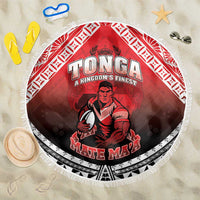 Rugby Tonga MMT Beach Blanket Mana O Tonga - Polynesian Pride