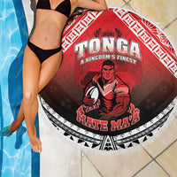 Rugby Tonga MMT Beach Blanket Mana O Tonga - Polynesian Pride
