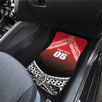 Custom Rugby Tonga MMT Car Mats Mana O Tonga - Polynesian Pride