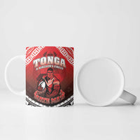 Custom Rugby Tonga MMT Ceramic Mug Mana O Tonga - Polynesian Pride