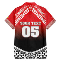Custom Rugby Tonga MMT Family Matching Puletasi and Hawaiian Shirt Mana O Tonga - Polynesian Pride