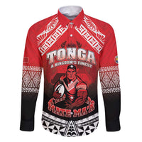 Custom Rugby Tonga MMT Family Matching Short Sleeve Bodycon Dress and Hawaiian Shirt Mana O Tonga - Polynesian Pride