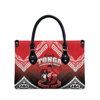Rugby Tonga MMT Leather Bag Mana O Tonga - Polynesian Pride