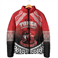 Custom Rugby Tonga MMT Padded Jacket Mana O Tonga - Polynesian Pride