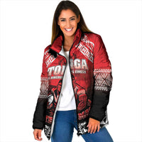 Custom Rugby Tonga MMT Padded Jacket Mana O Tonga - Polynesian Pride