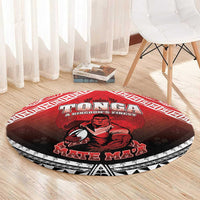 Rugby Tonga MMT Round Carpet Mana O Tonga - Polynesian Pride