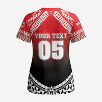 Custom Rugby Tonga MMT Scrub Top Mana O Tonga LT05 - Polynesian Pride
