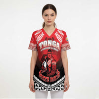 Custom Rugby Tonga MMT Scrub Top Mana O Tonga LT05 - Polynesian Pride